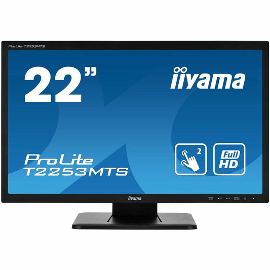 Dark Cyan iiyama ProLite T2253MTS-B1 21.5" Optical Touch Screen Display