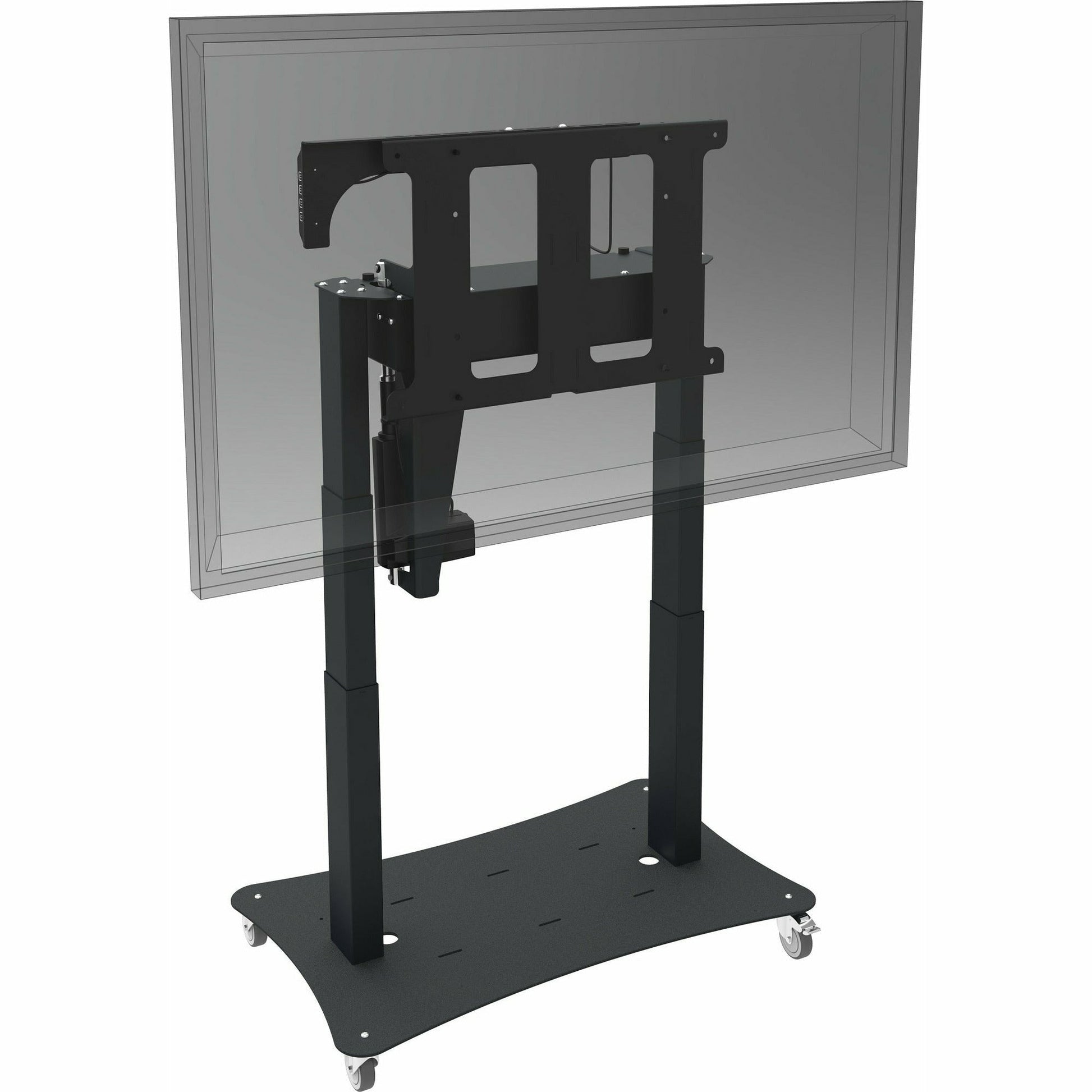 Dim Gray iiyama Tip & Touch stand (motorized tip function) Height adjustment = 660-1320 mm
