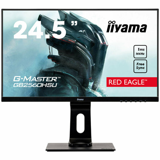 Light Gray iiyama ProLite GB2560HSU-B1 24.5’’ Gaming Display
