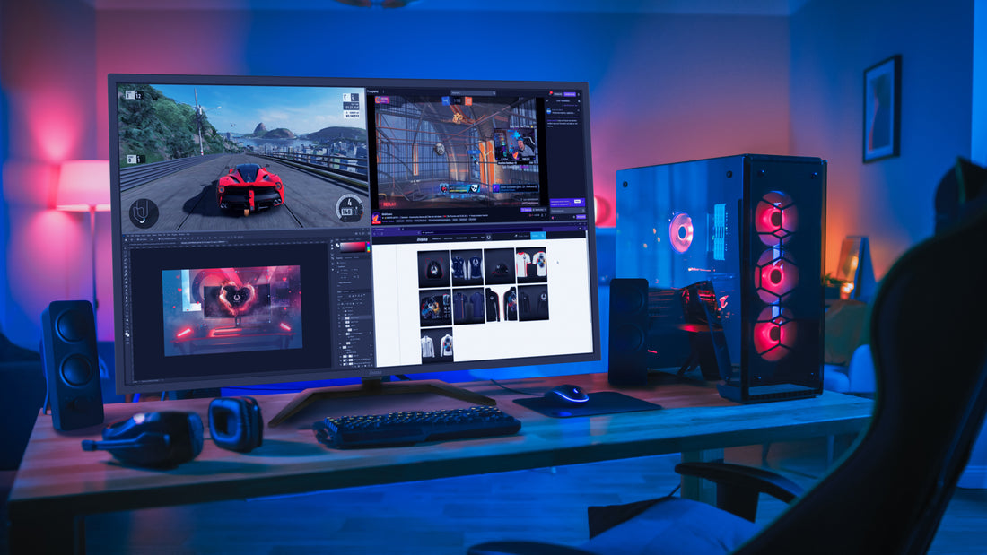 What are the key considerations for selecting the right monitor size for gaming?