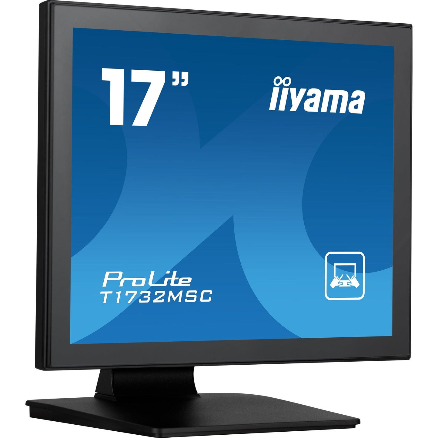 Dark Cyan iiyama ProLite computer monitor 43.2 cm (17") 1280 x 1024 pixels LED Touchscreen Table Black
