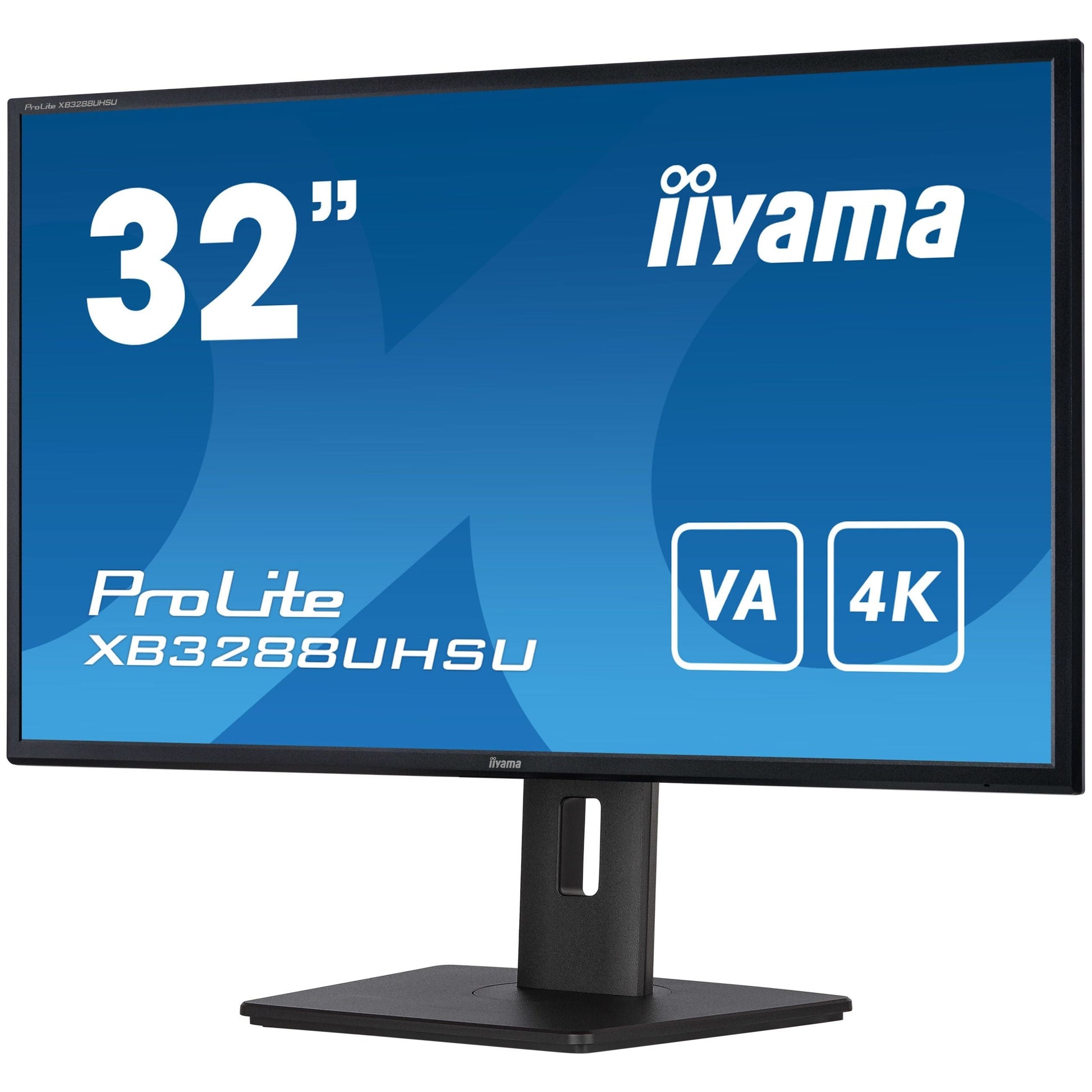 Dark Cyan iiyama ProLite XB3288UHSU-B5 32" 3840 x 2160 pixels 4K Ultra HD VA Display