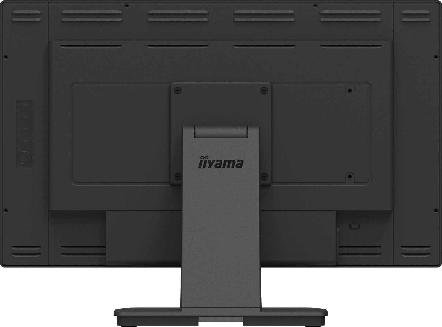 Dark Slate Gray iiyama ProLite T2234MSC-B1S 22" Full HD 10pt PCAP IPS Touchscreen with Anti Fingerprint Coating