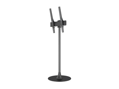 Dark Slate Gray Multibrackets Pro M Single Pole Floorbase Round for 32-65" Displays