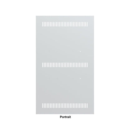 Light Gray Multibrackets M Pro Series - Enclosure 50" Back Plate Medium White