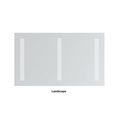 Light Gray Multibrackets M Pro Series - Enclosure 50" Back Plate Medium White