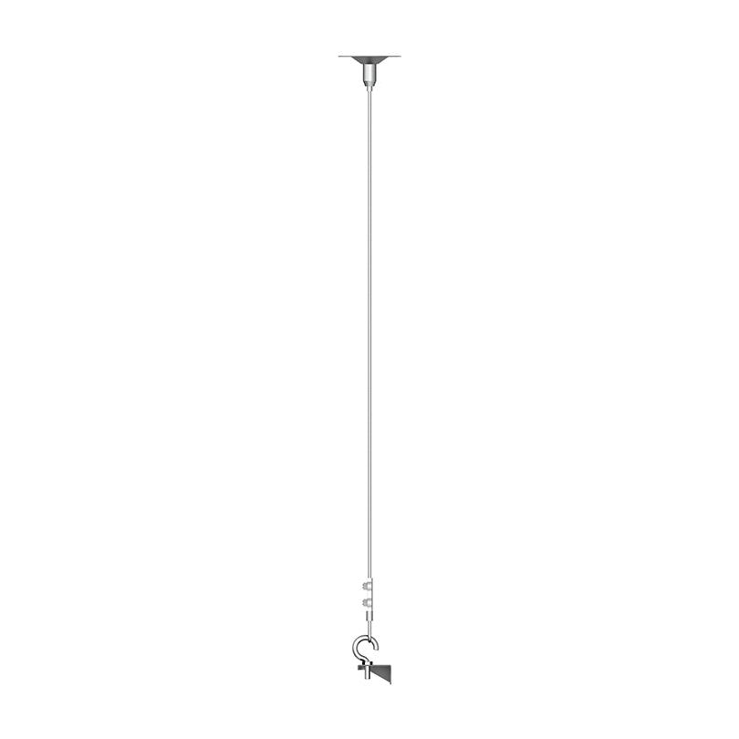 Gray Multibrackets M Pro Series - 1500mm Wire Connecting Plate Small