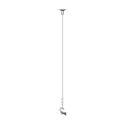 Gray Multibrackets M Pro Series - 1500mm Wire Connecting Plate Small