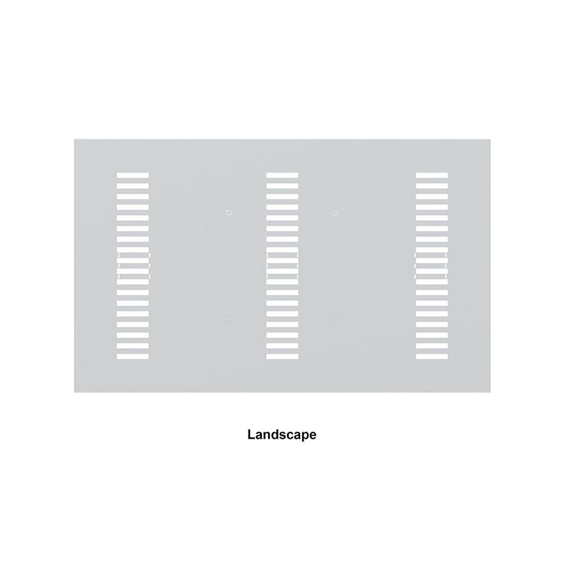Light Gray Multibrackets M Pro Series - Enclosure 32" Back Plate Small White