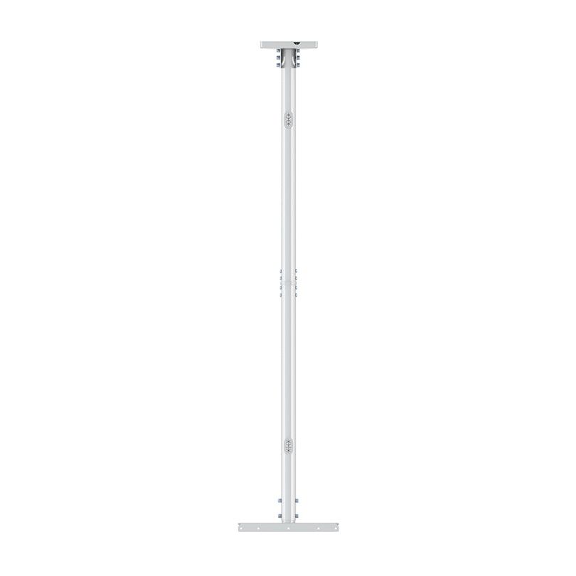 Lavender Multibrackets M Pro Series - 1500mm Pipe Connecting Plate Small White