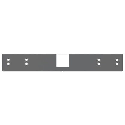Dim Gray Multibrackets M Pro Series - Landscape Installation Template Black
