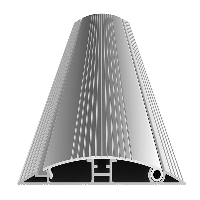 Light Slate Gray Multibrackets M Cable Cover Floor Aluminum - 139mm W - 750mm L