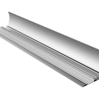 Gray Multibrackets M Cable Cover Floor Aluminum - 139mm W - 750mm L
