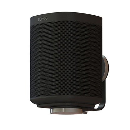 Black Multibrackets M Sonos S1/P1 Wall Mount - Single Black