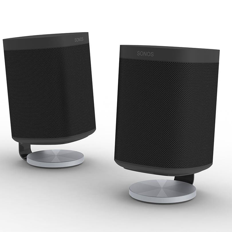 Dark Slate Gray Multibrackets M Sonos S1/P1 Desk Mount - Single Black