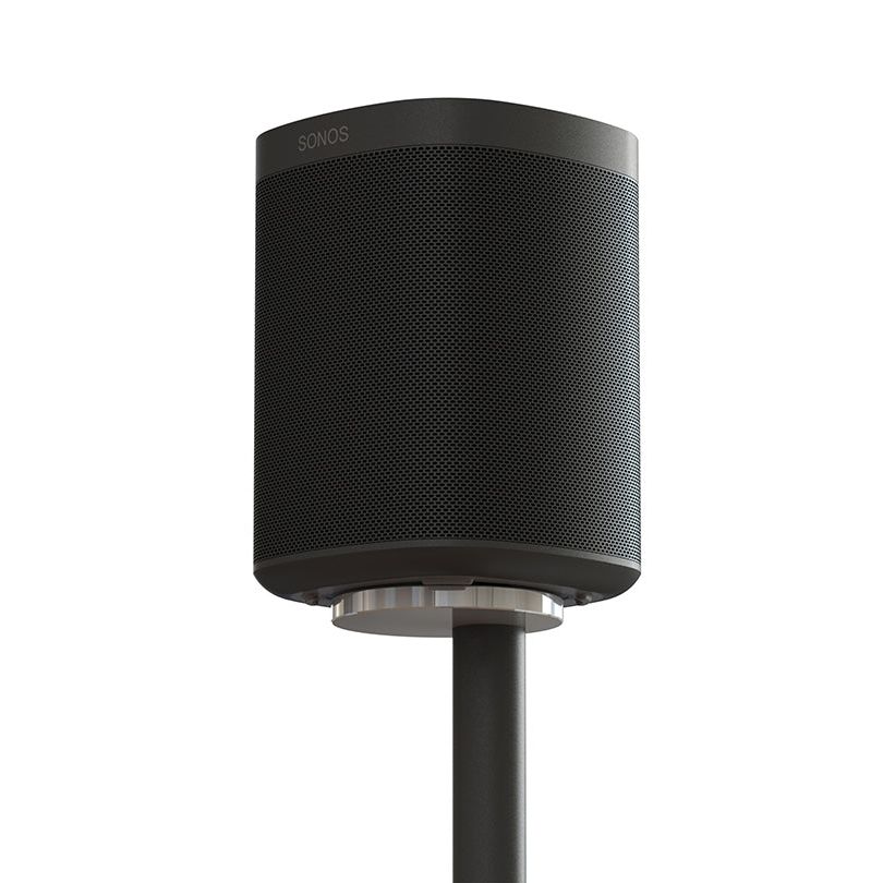 Dark Slate Gray Multibrackets M Sonos S1/P1 Floor Stand - Single Black