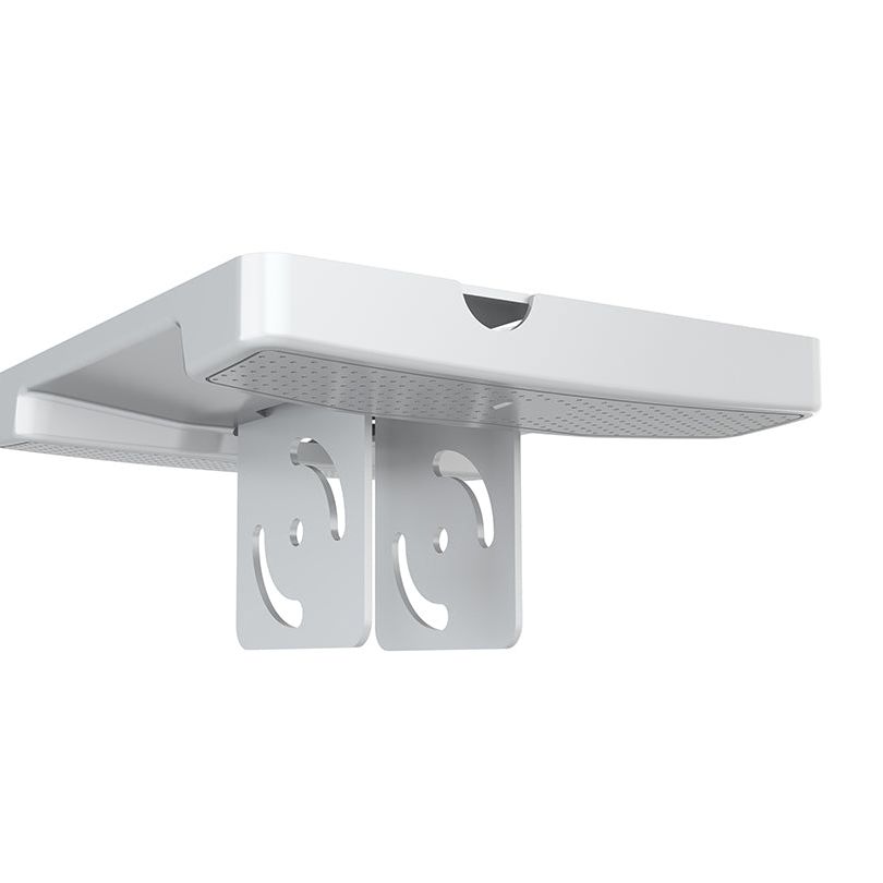 Gray Multibrackets M Pro Series - Ceiling Plate w Plastic Cover White