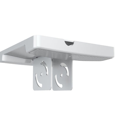 Gray Multibrackets M Pro Series - Ceiling Plate w Plastic Cover White