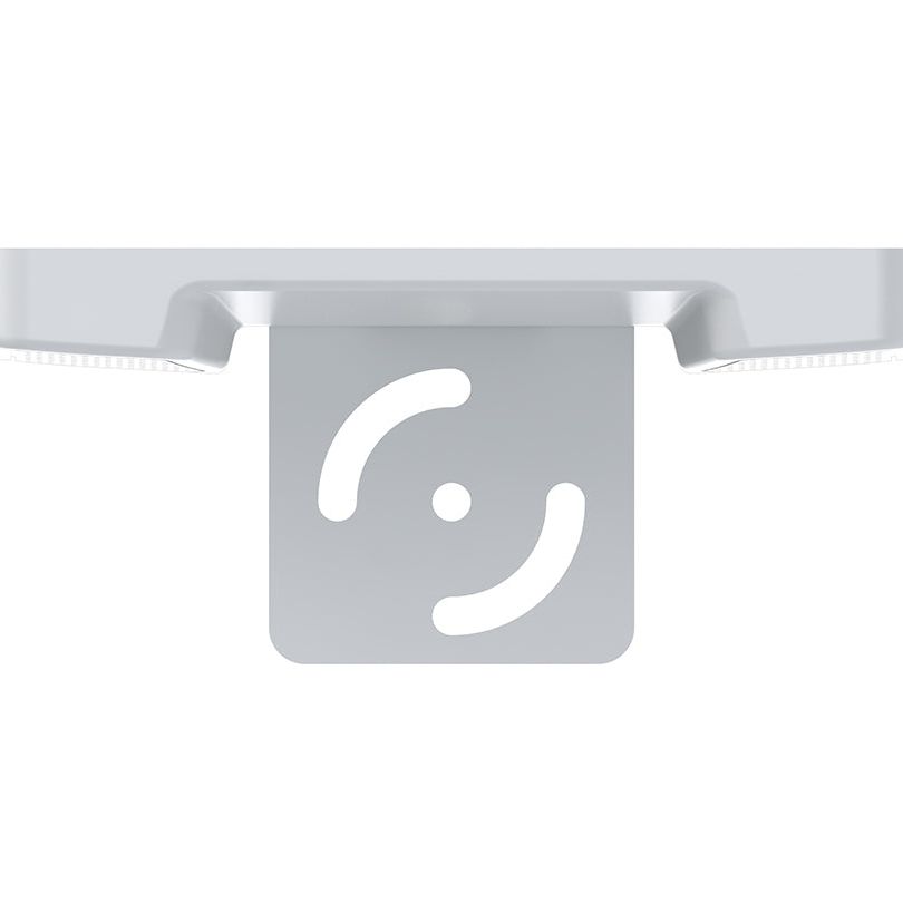 Gray Multibrackets M Pro Series - Ceiling Plate w Plastic Cover White