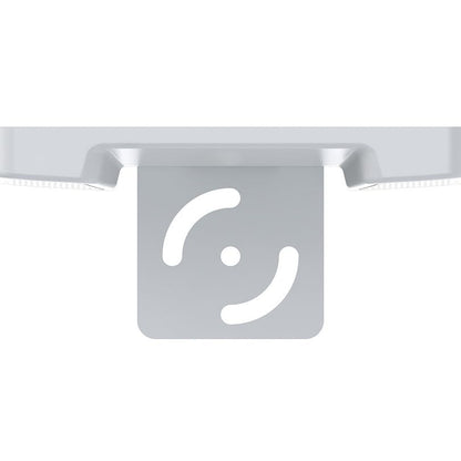 Gray Multibrackets M Pro Series - Ceiling Plate w Plastic Cover White