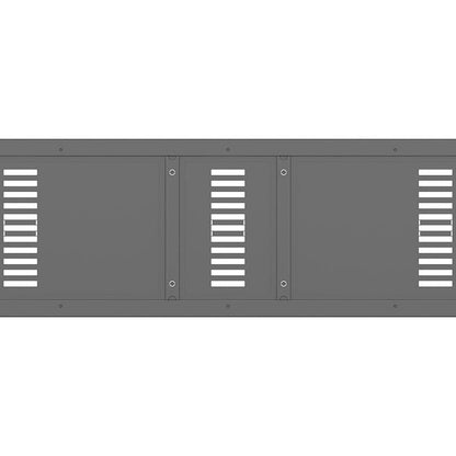 Dim Gray Multibrackets M Pro Series - Enclosure 37" Back Plate Black