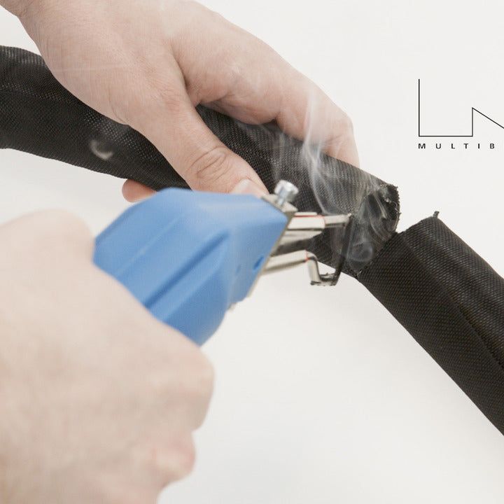 Light Gray Multibrackets M Cable Sock Heat Cutter