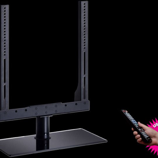 Black Multibrackets M Motorized Tablestand Black Medium 400x400