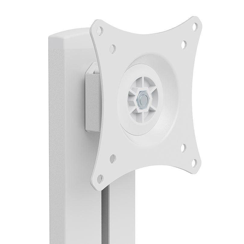 Light Gray Multibrackets M Medical Monitor Stand Basic