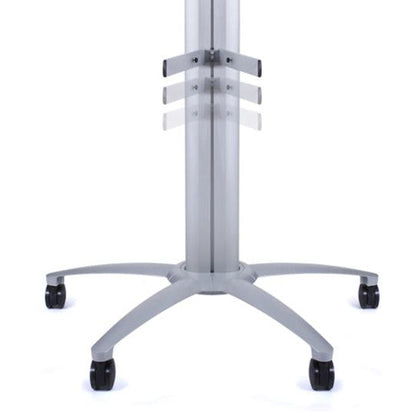 Gray Multibrackets M Public Display Stand Frontshelf Silver