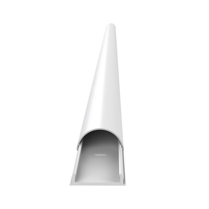 Light Gray Multibrackets M Universal Cable Cover White 50mm-W 1600-L