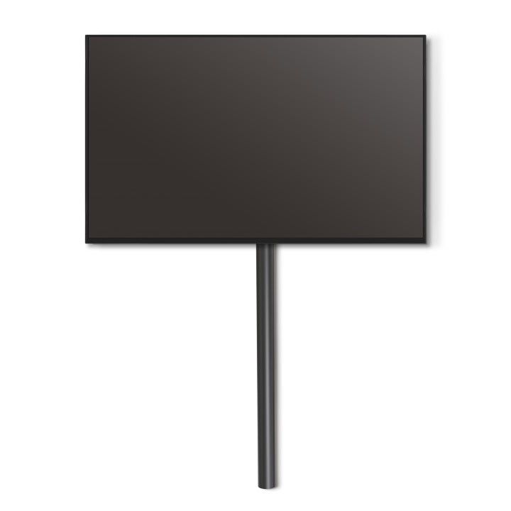 Dark Slate Gray Multibrackets M Universal Cable Cover Black 50mm-W 1100-L