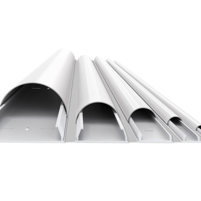 Light Gray Multibrackets M Universal Cable Cover White 33mm-W 1100-L
