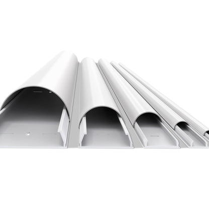 Light Gray Multibrackets M Universal Cable Cover White 18mm-W 1100-L