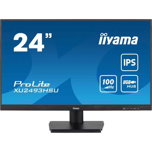 Dark Cyan iiyama ProLite XU2493HSU-B6 24" Full HD IPS LED Desktop Monitor