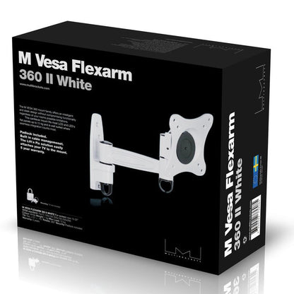 Black Multibrackets M VESA Flexarm 360 II White 75 100 200