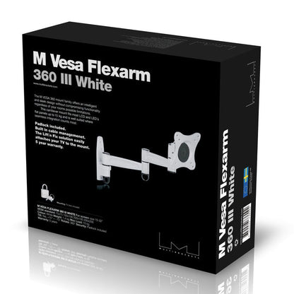 Black Multibrackets M VESA Flexarm 360 III White 75 100 200