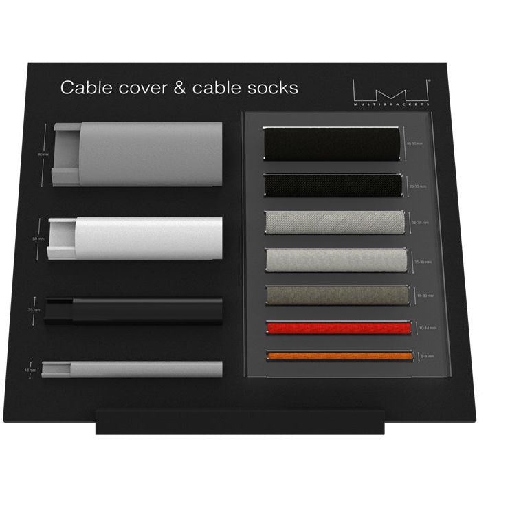Dark Slate Gray Multibrackets M Cable Cover/Cable Sock Display - ENG