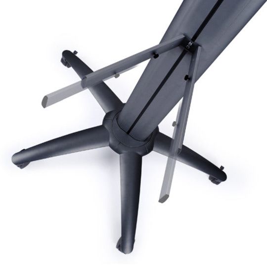 Dim Gray Multibrackets M Public Display Stand Frontshelf Black