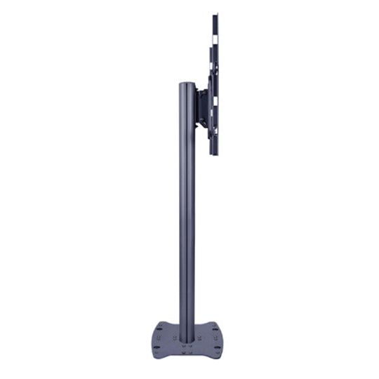 Slate Gray Multibrackets M Public Display Floorstand Base Black