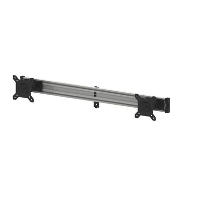 Dim Gray Multibrackets M Public Display Stand Dual Screen Mount 15"-32" Silver