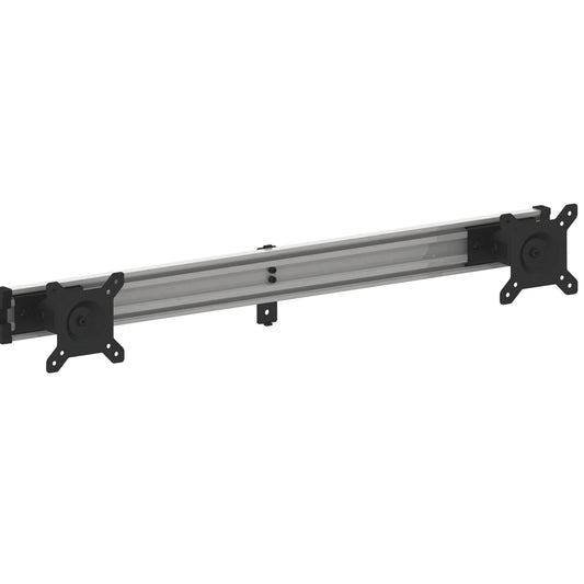 Dim Gray Multibrackets M Public Display Stand Dual Screen Mount 15"-32" Silver