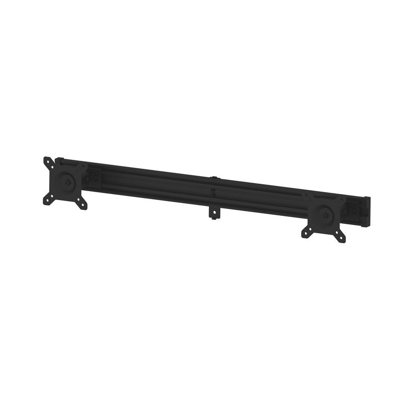 Dark Slate Gray Multibrackets M Public Display Stand Dual Screen Mount 15"-32" Black