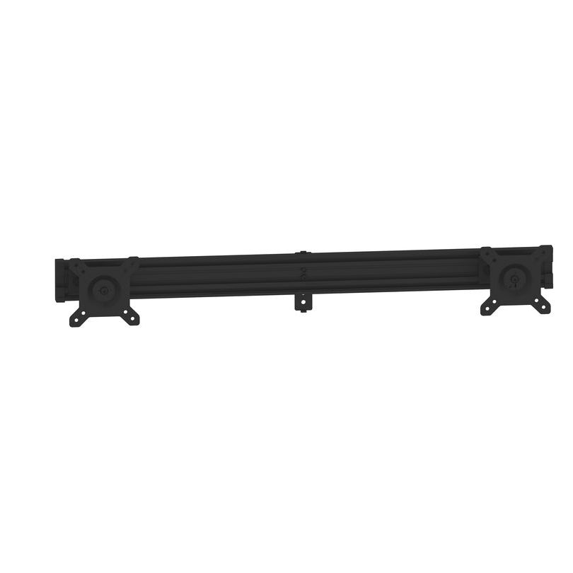 Dark Slate Gray Multibrackets M Public Display Stand Dual Screen Mount 15"-32" Black