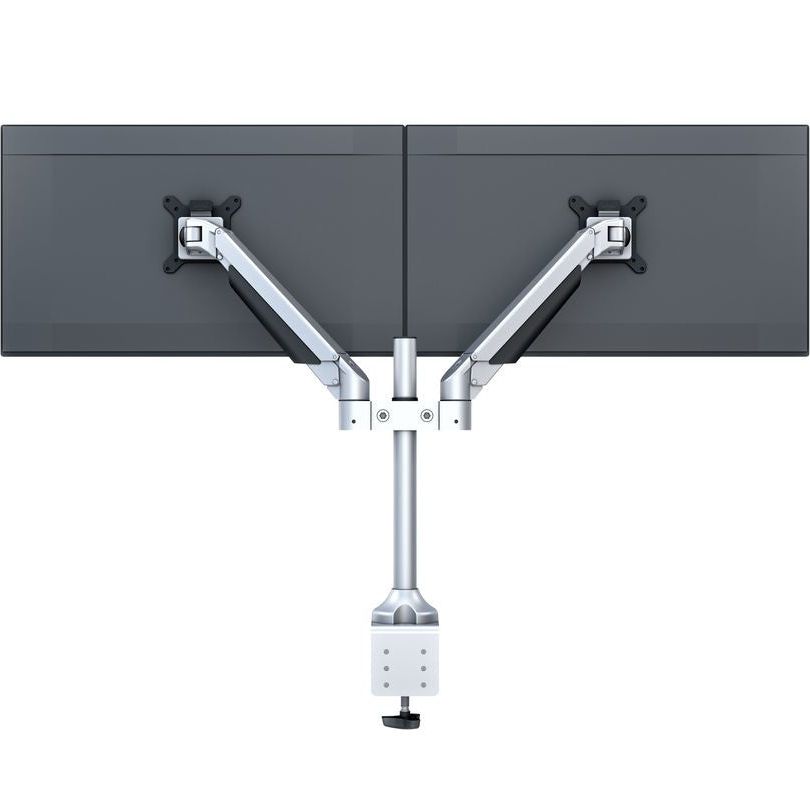 Dim Gray Multibrackets M VESA Gas Lift Arm Dual Silver
