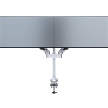 Dark Gray Multibrackets M VESA Gas Lift Arm Dual Silver