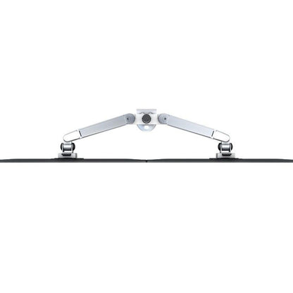 Dark Slate Gray Multibrackets M VESA Gas Lift Arm Dual Silver