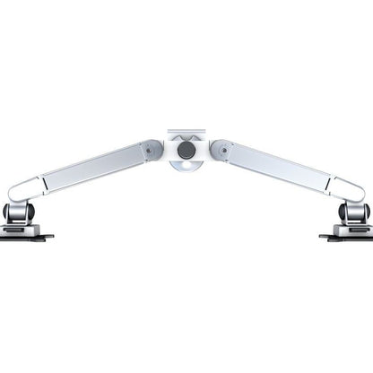 Light Gray Multibrackets M VESA Gas Lift Arm Dual Silver