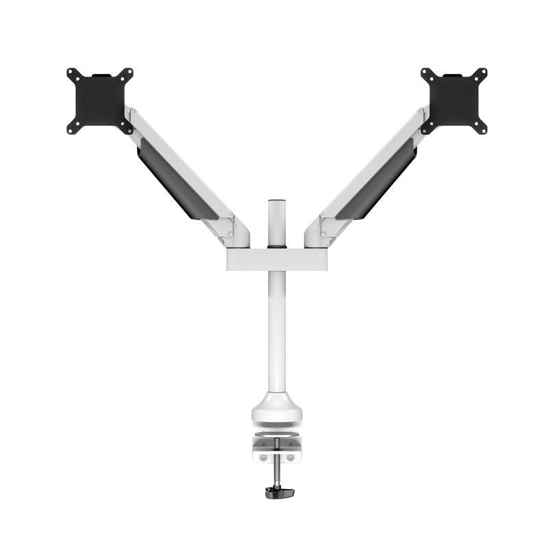 Dark Slate Gray Multibrackets M VESA Gas Lift Arm Dual White