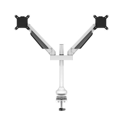 Dark Slate Gray Multibrackets M VESA Gas Lift Arm Dual White