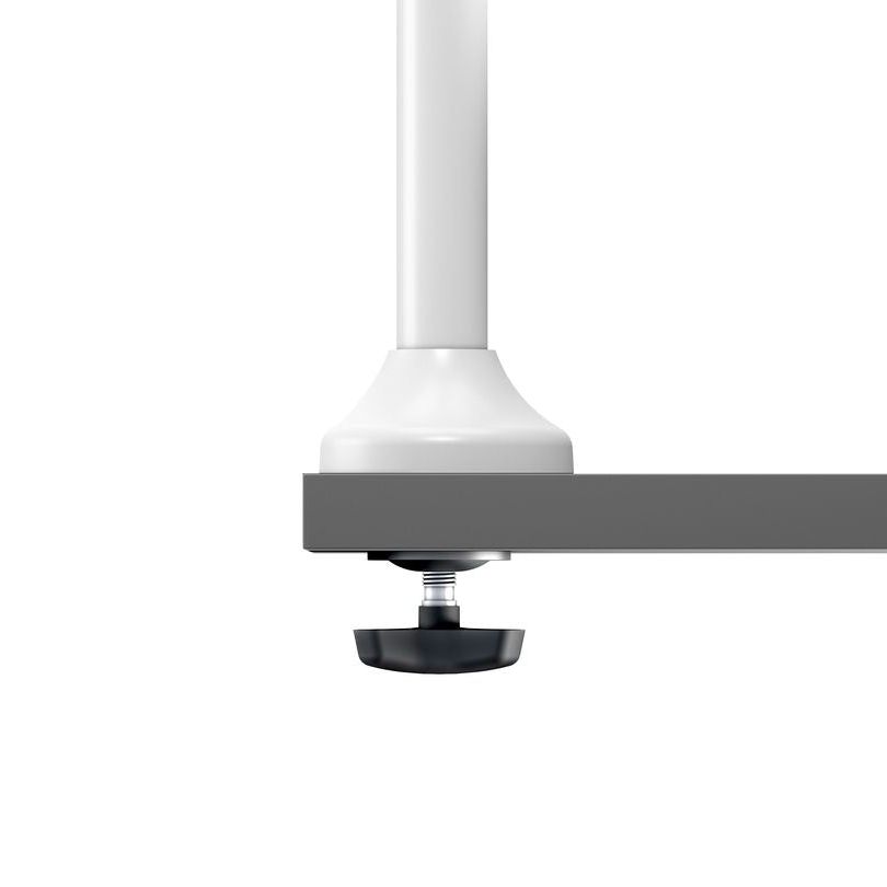 Light Gray Multibrackets M VESA Gas Lift Arm Dual White